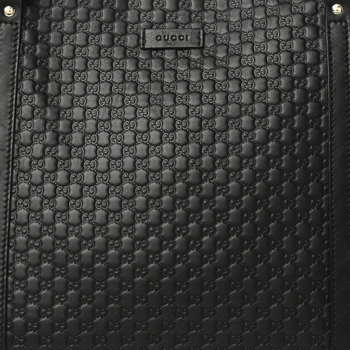 Microguccissima Medium Joy Tote Black