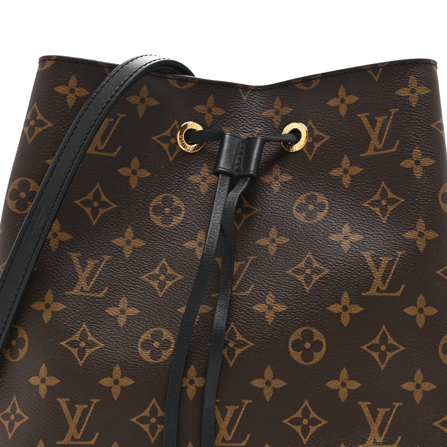 Louis Vuitton Monogram Neonoe MM Black 8 of 10