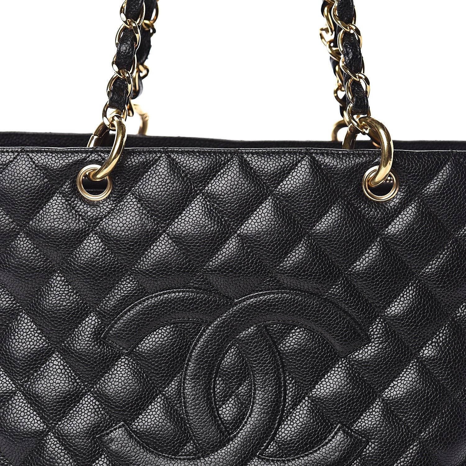 Chanel Caviar Quilted Grand Shopping Tote GST Black 15 of 15