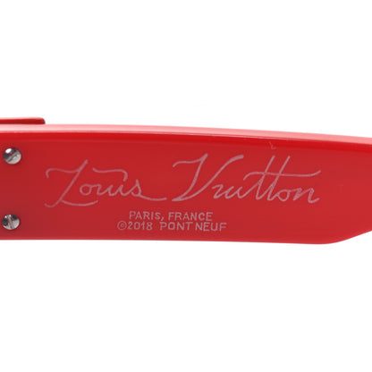 Louis Vuitton Acetate 1.1 Millionaires Z1260W Sunglasses Red 6 of 10