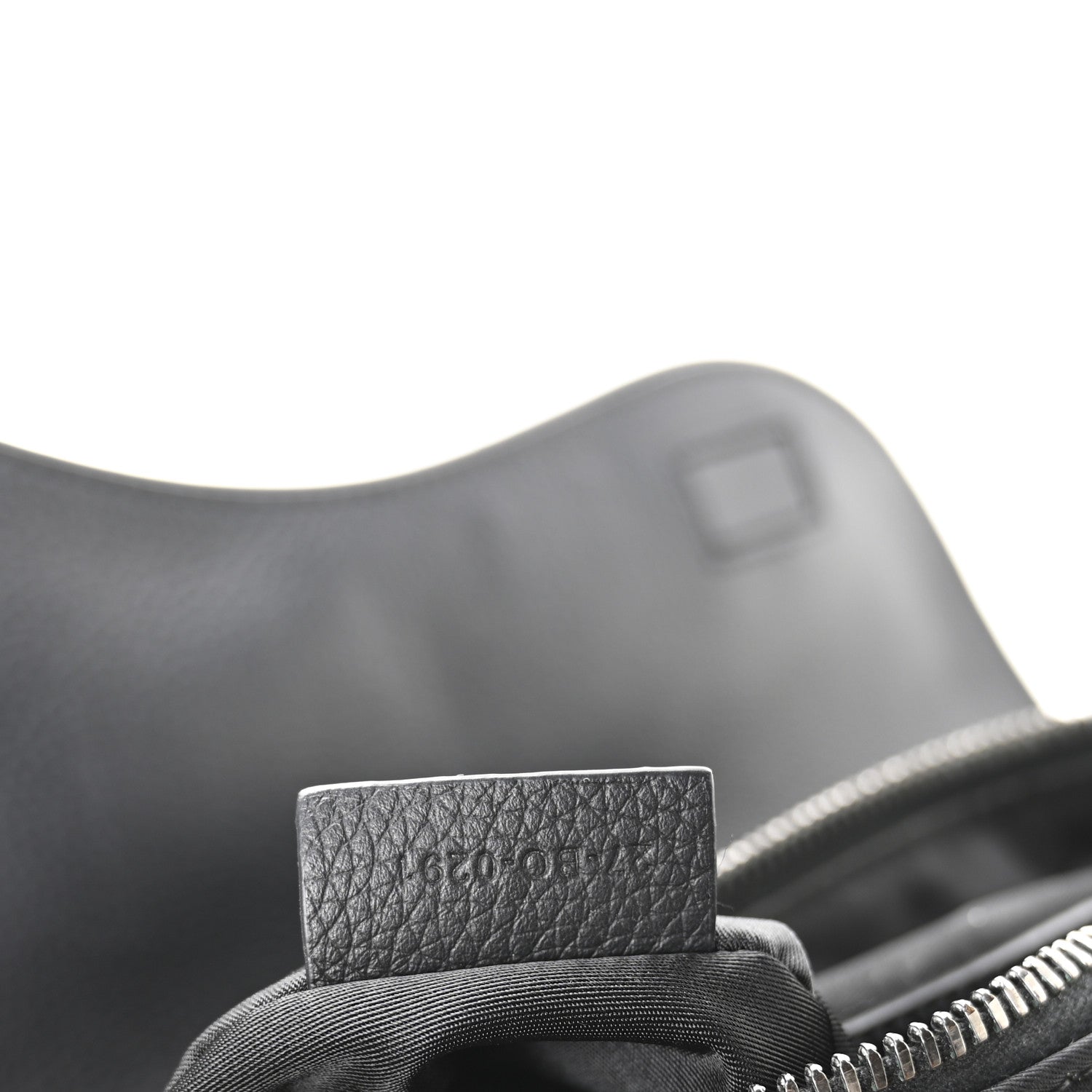 Christian Dior Nylon Grained Calfskin Saddle Bag Black Multicolor 7 of 12