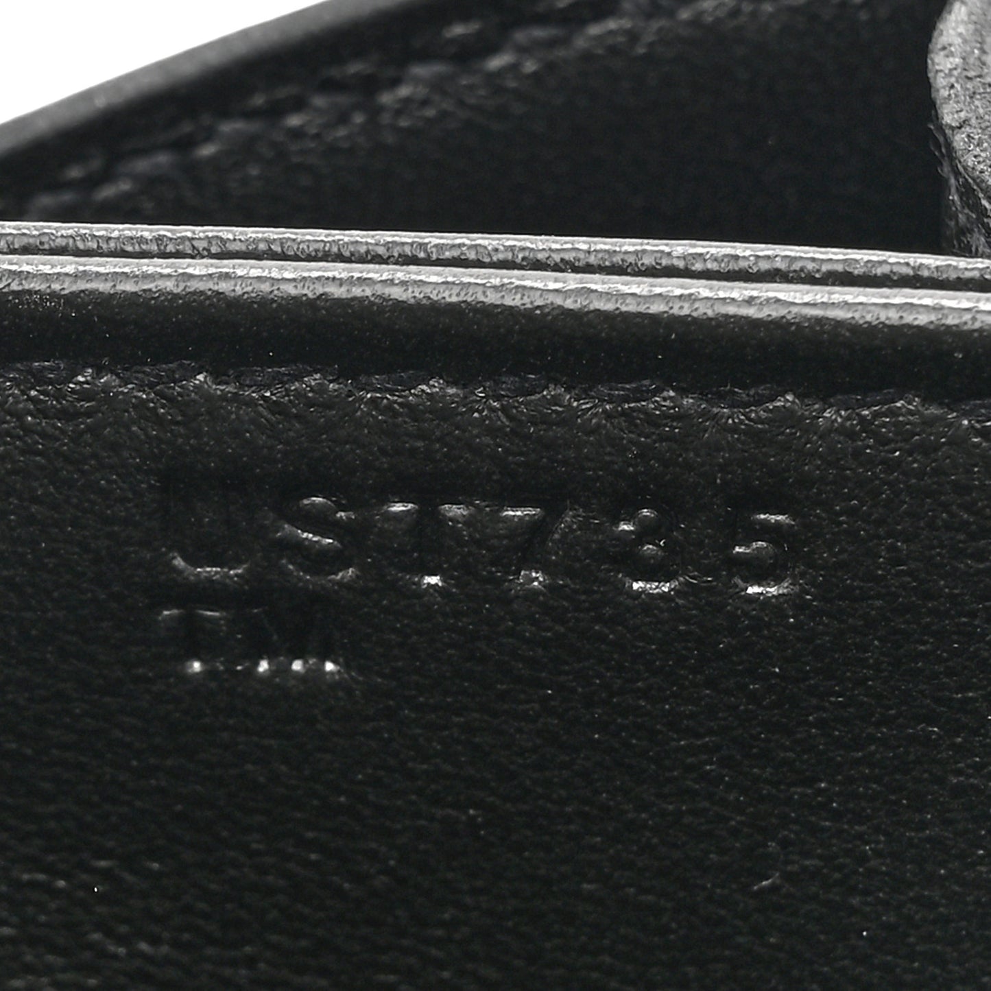 Shiny Alligator Constance 18 Black