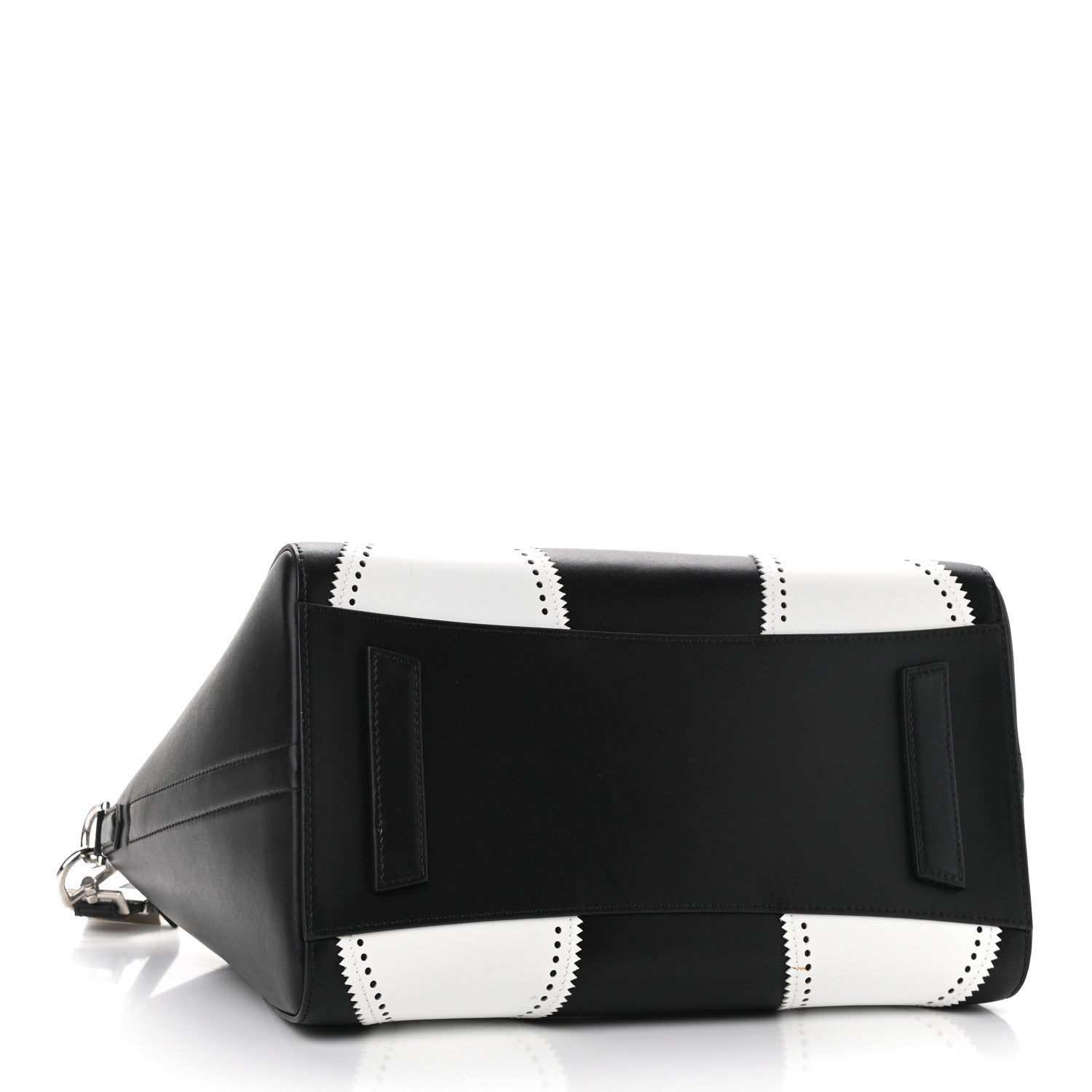Givenchy Calfskin Brogue Medium Antigona Black White 4 of 11