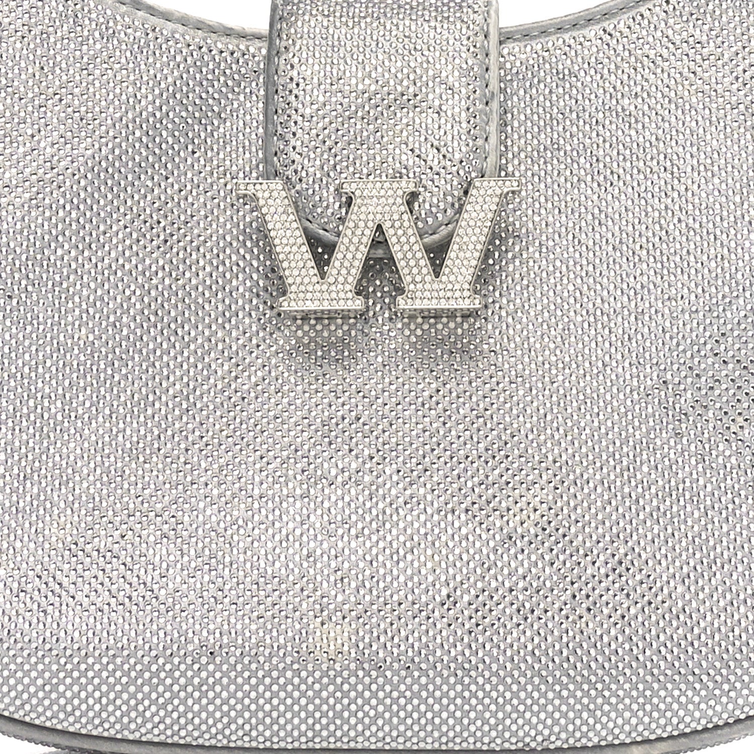 Alexander Wang Mesh Crystal Rhinestone Small Legacy Hobo Alloy 6 of 8