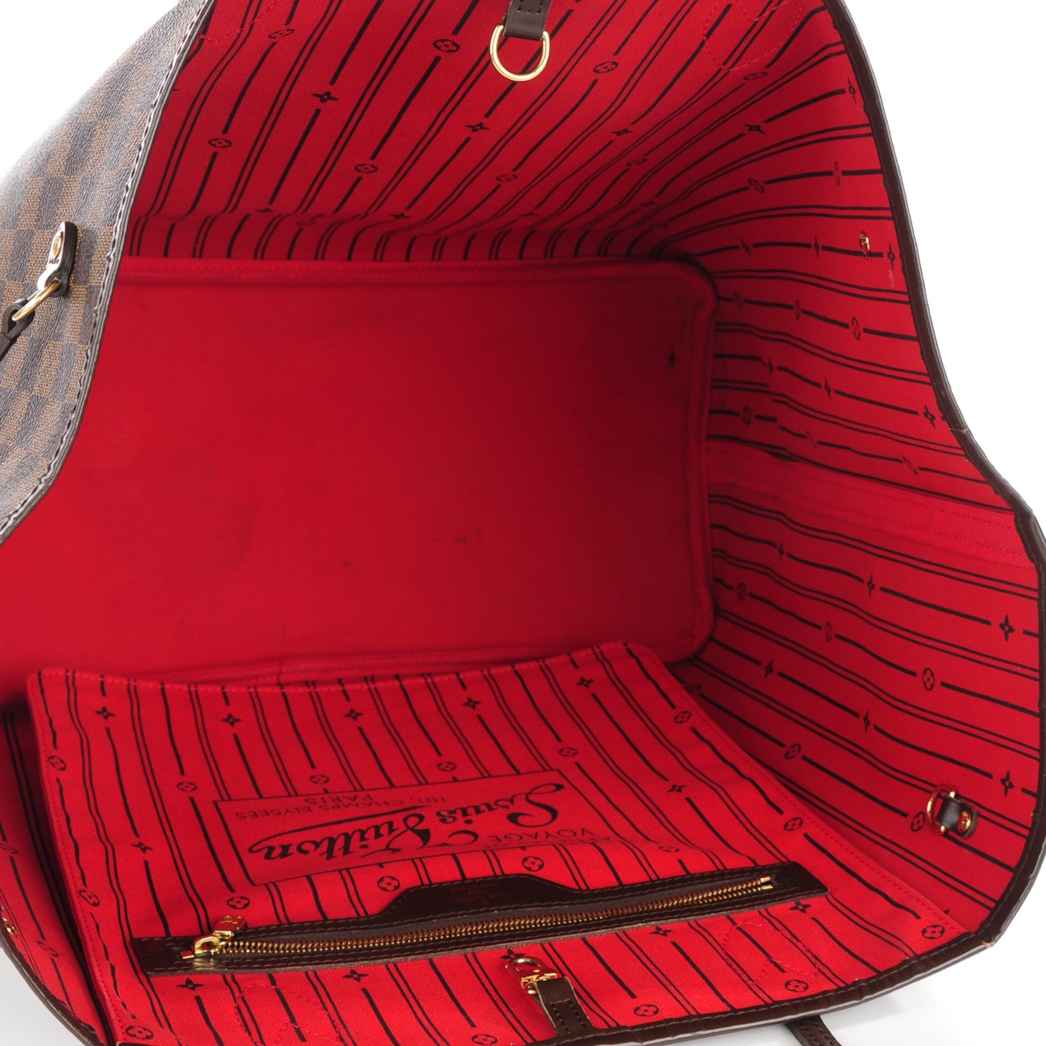 Louis Vuitton Damier Ebene Neverfull GM 5 of 12