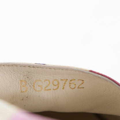 Chanel Fabric Striped Patent CC Espadrilles 40 Multicolor Black 8 of 8