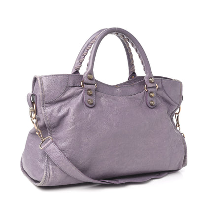 Balenciaga Agneau Giant 12 Rose Gold Hardware City Glycine 2 of 12