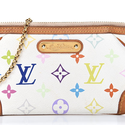 Louis Vuitton Monogram Multicolor Pochette Milla MM White 7 of 12
