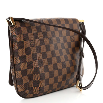 Louis Vuitton Damier Ebene Musette Tango 3 of 12