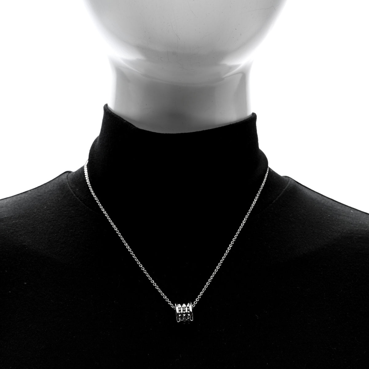 Bulgari Sterling Silver Save The Children Pendant Necklace 2 of 5