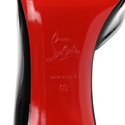 Christian Louboutin Patent Iriza 70 Pumps 40 Black 6 of 9