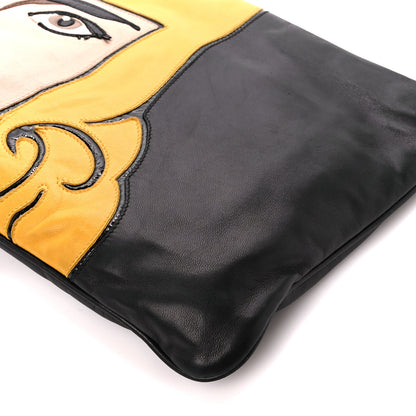 Prada Nappa Pop Girl Zip Pouch Black 11 of 13