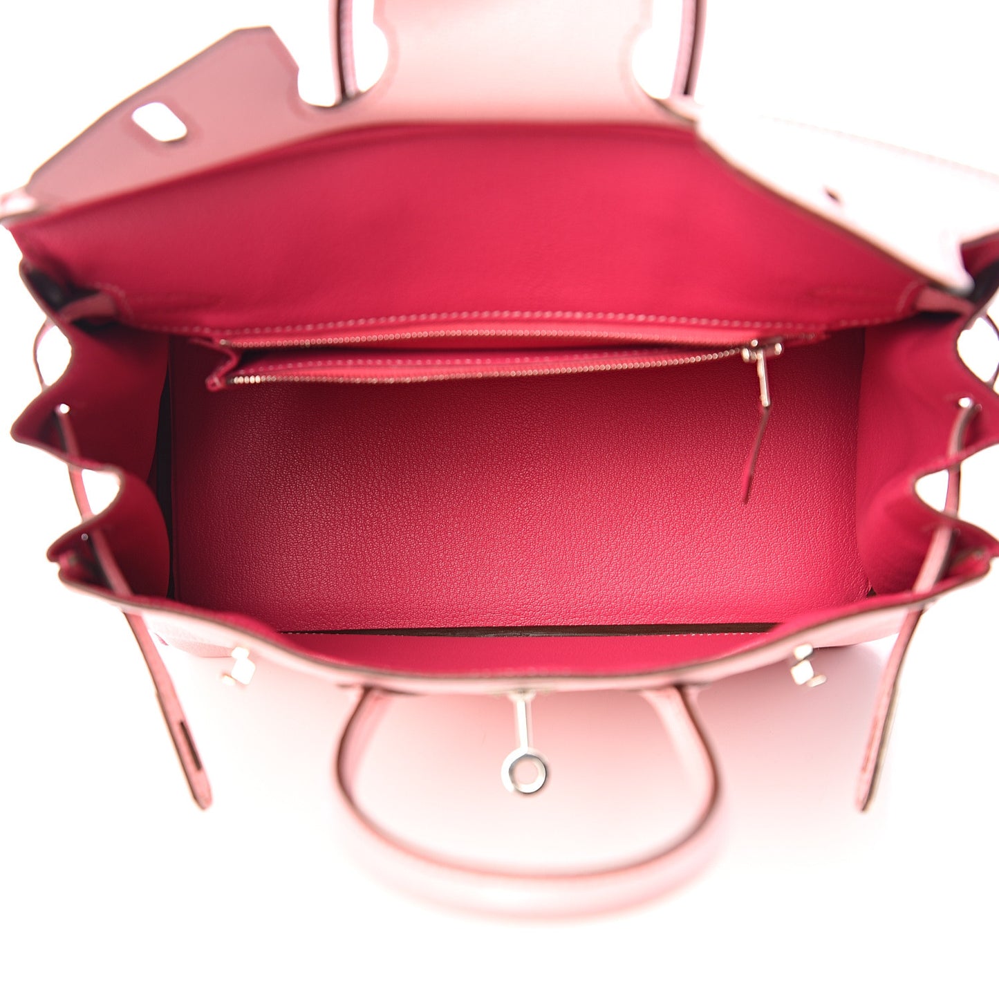 Chevre Mysore Horseshoe Birkin 25 Rose Sakura Rose Tyrien