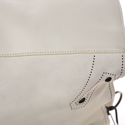 Balenciaga Veau Soyeux Bi-Color Perforated Blackout Hardware City White Black 15 of 15