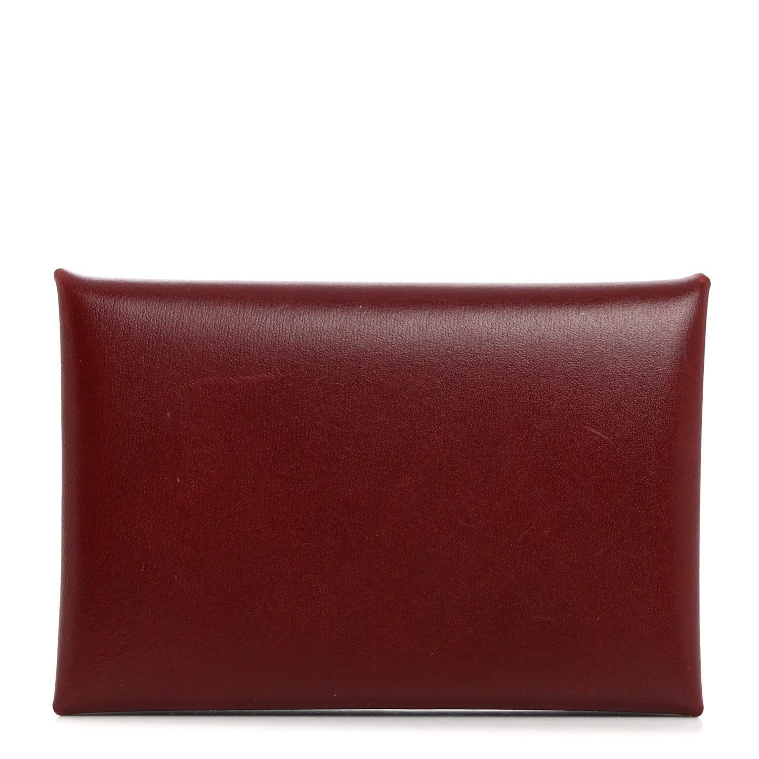 Hermes Box Calvi Card Case Rouge H 1 of 8