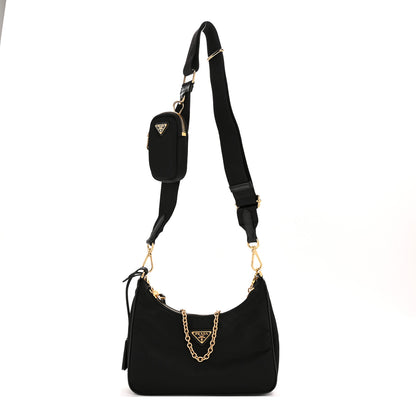 Prada Nylon Re-Edition 2005 Shoulder Bag Black 1 of 12