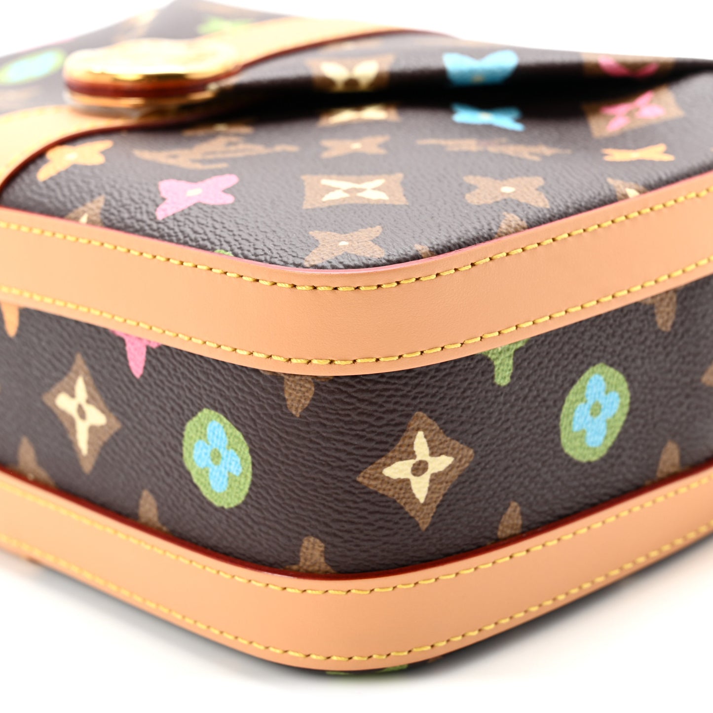 X TYLER THE CREATOR Monogram Craggy Envelope Messenger Chocolate