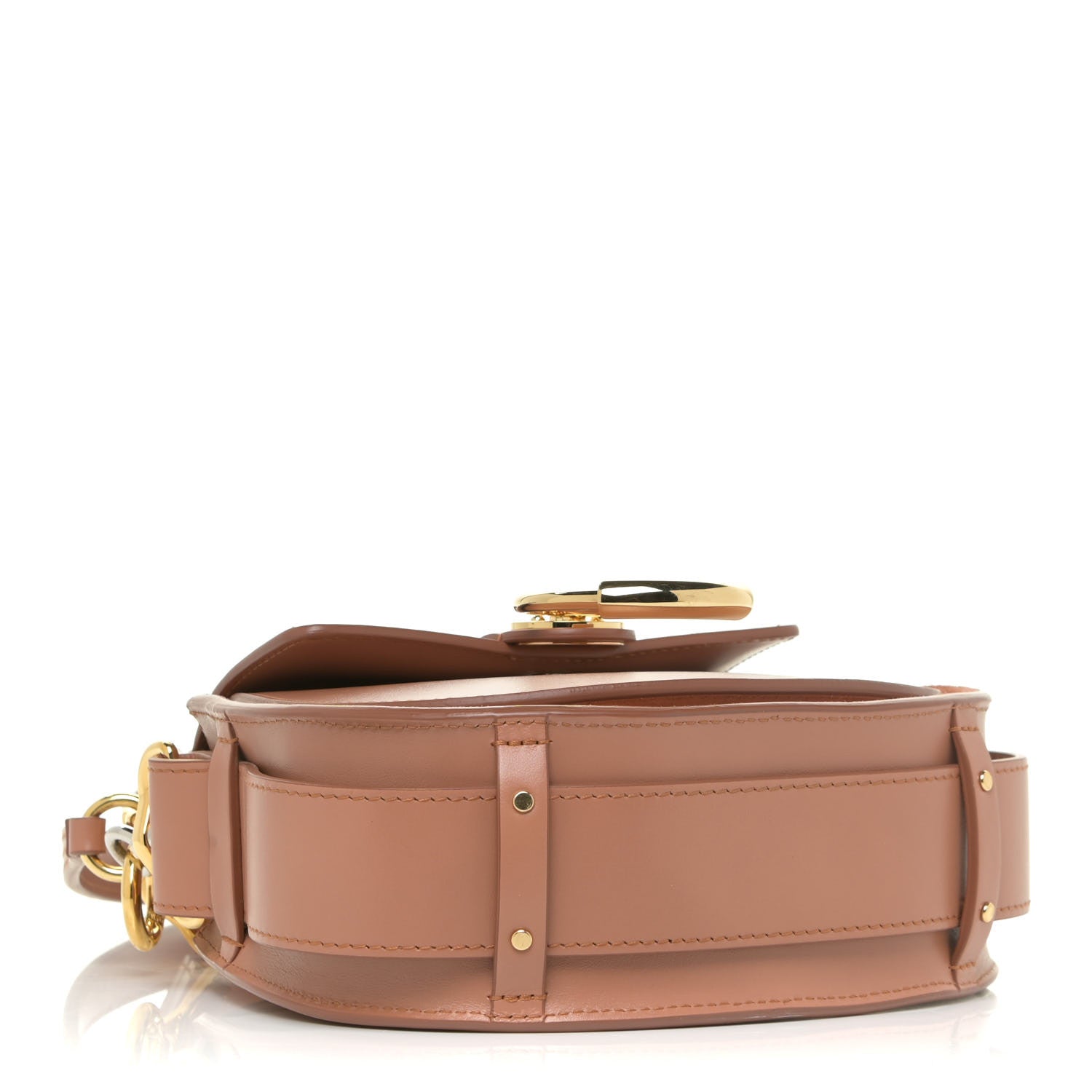 Chloe Calfskin Small Tess Bag Muted Brown 3 of 17