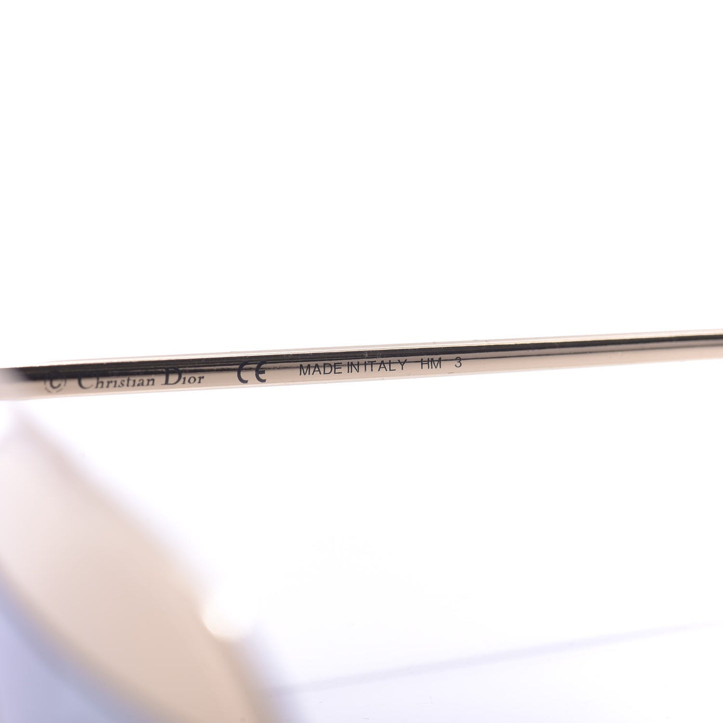 Split 1 Aviator Sunglasses Gold