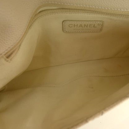Chanel Caviar Quilted Handbag Beige 8 of 8