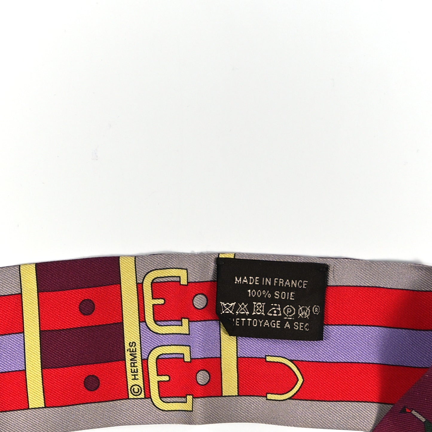 Silk Rocabar Twilly Bordeaux Vert Rouge