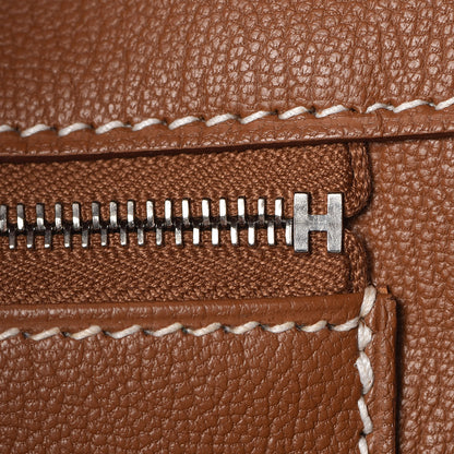 Hermes Natural Barenia Faubourg Birkin 35 Fauve 29 of 38