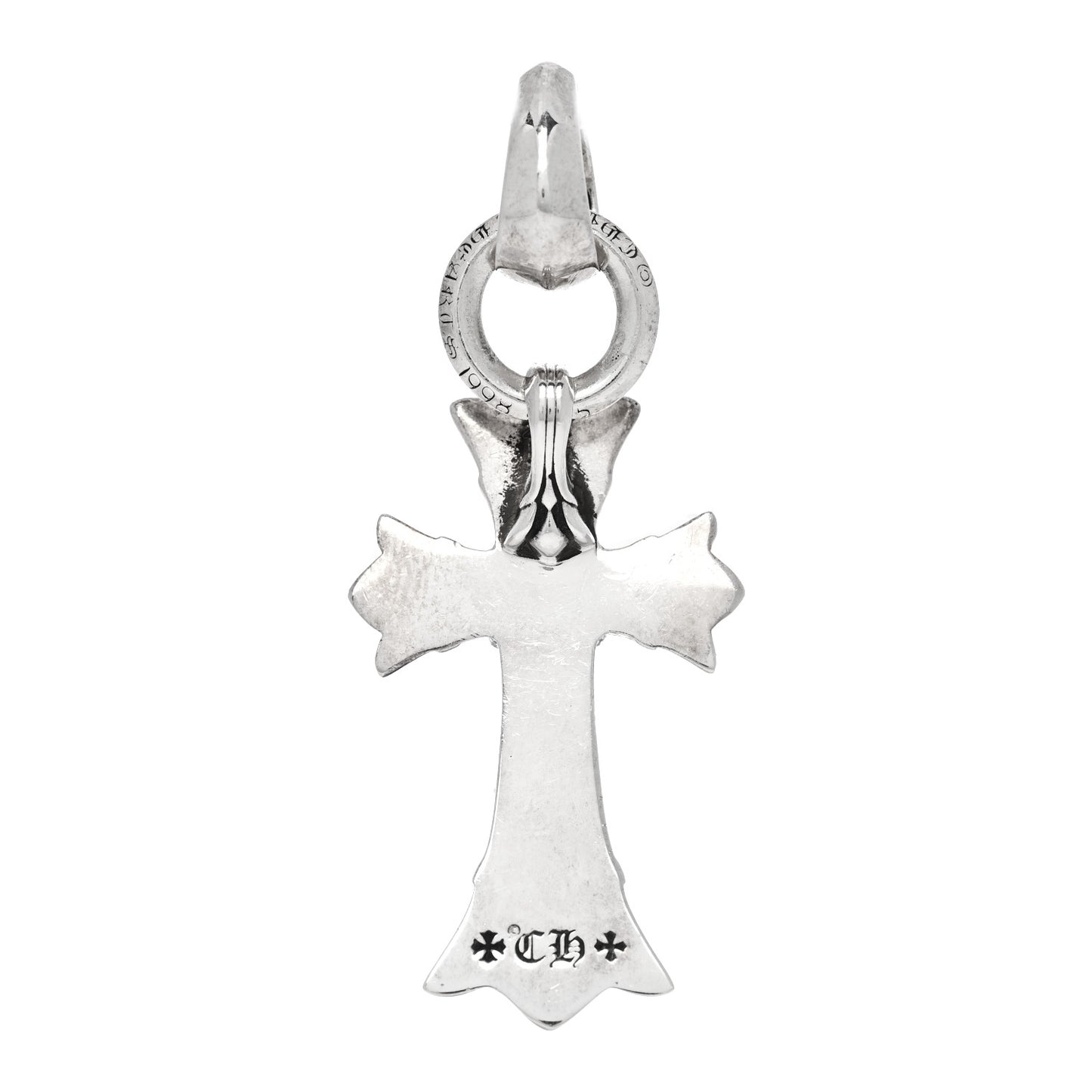 Sterling Silver Double Cross Pendant