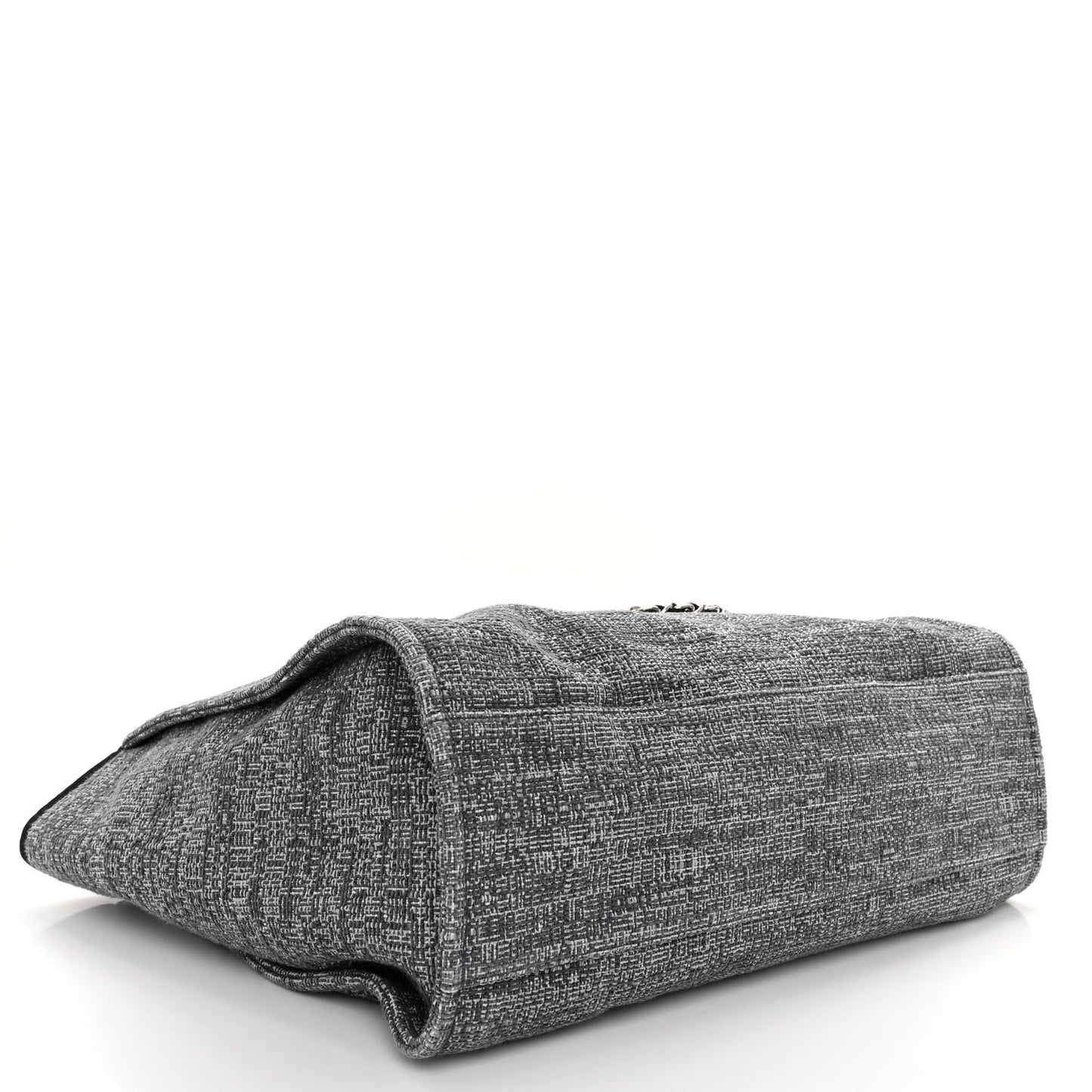 Mixed Fibers Extra Large Deauville Tote Charcoal