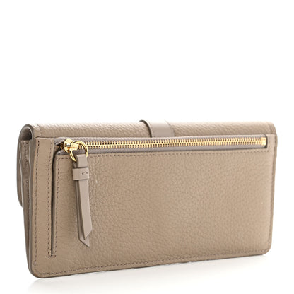 Chloe Calfskin Aby Flap Wallet Motty Grey 3 of 9