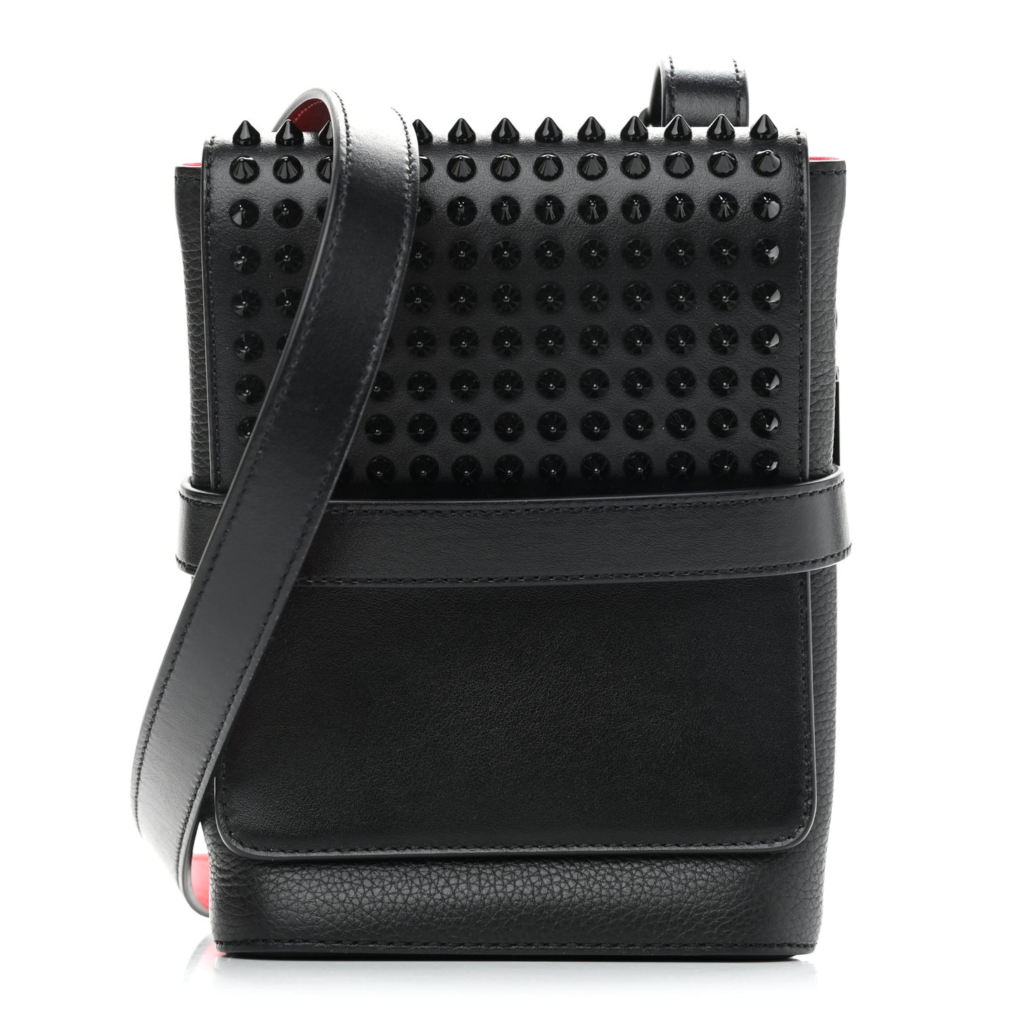 Calfskin Spikes Benech Reporter Black