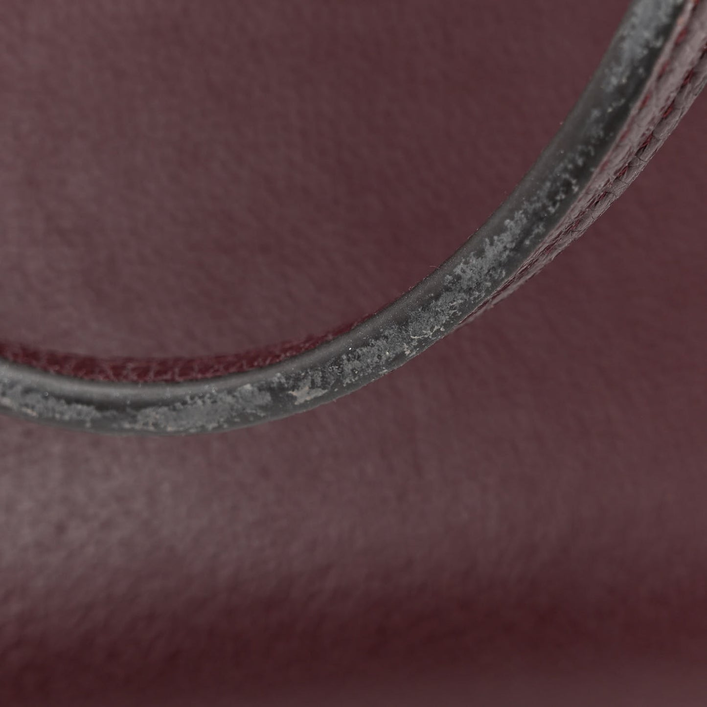 Calfskin Travel Tote Burgundy