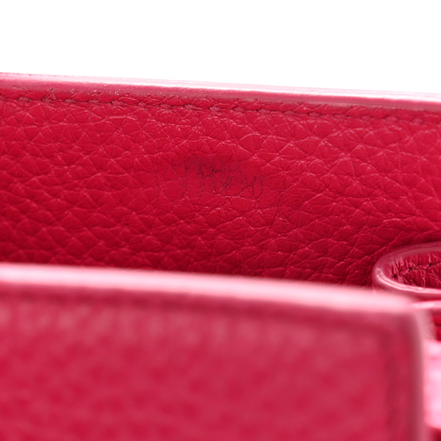 Saint Laurent Grained Calfskin Baby Sac De Jour Lipstick Fuchsia 11 of 14