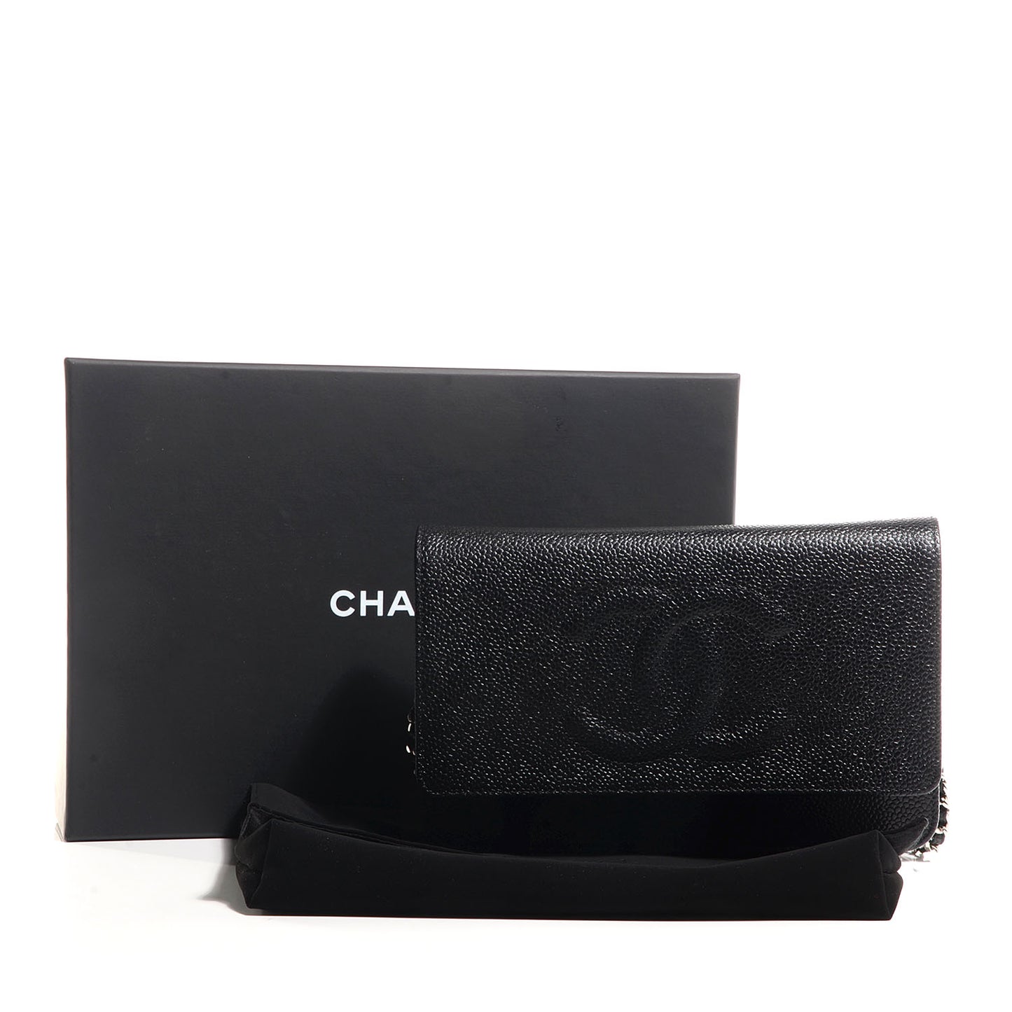 Caviar Timeless CC Wallet on Chain WOC Black