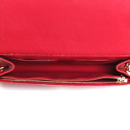 Louis Vuitton Vernis Rossmore MM Pomme D'Amour 5 of 9