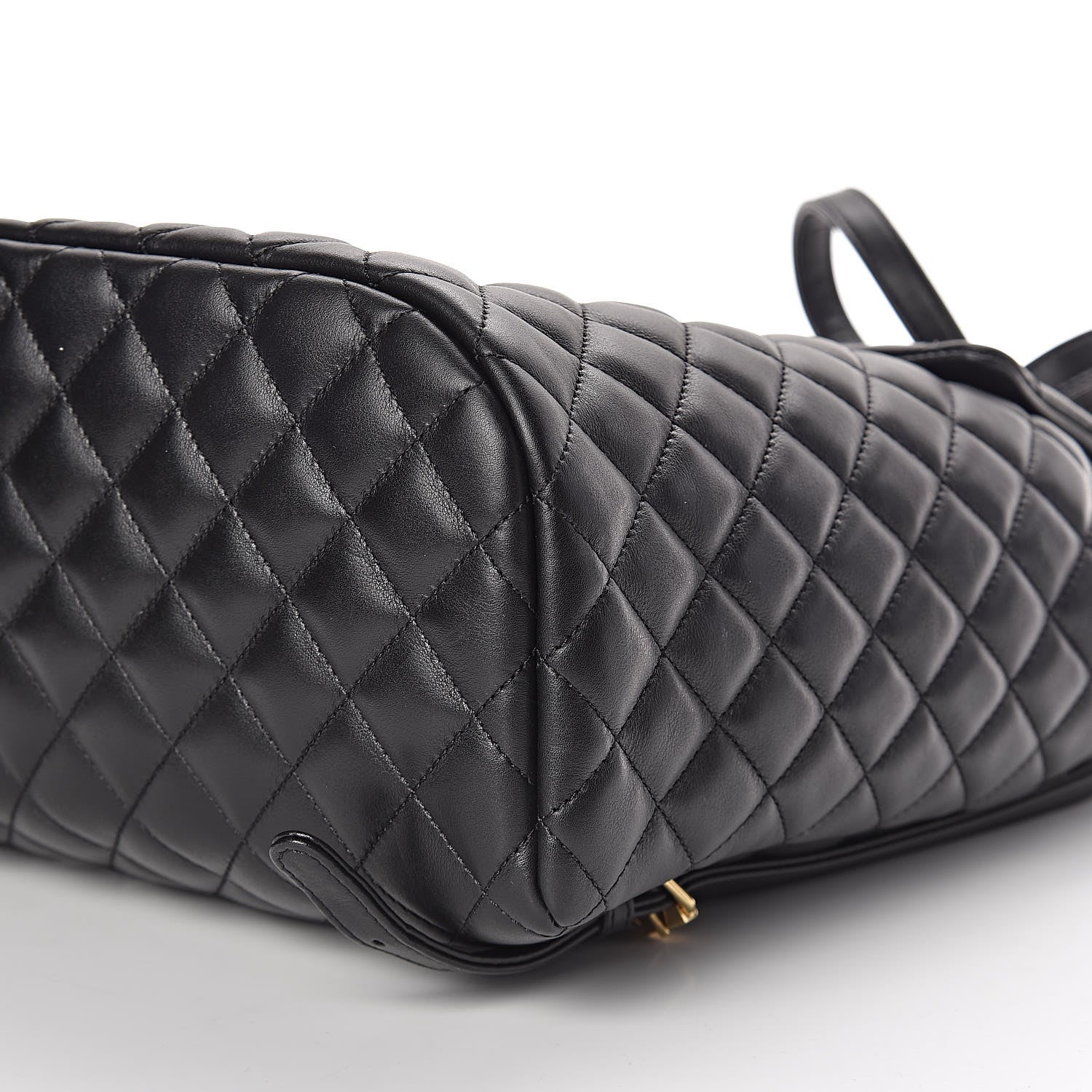 Chanel Lambskin Quilted Large Urban Spirit Backpack Black 9 of 11