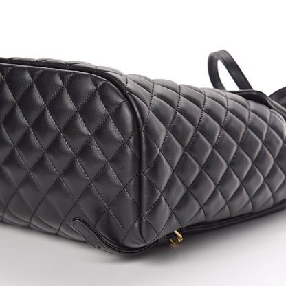 Chanel Lambskin Quilted Large Urban Spirit Backpack Black 9 of 11