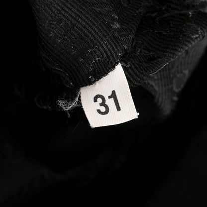 Prada Nylon Vela Medium Backpack Black 7 of 15