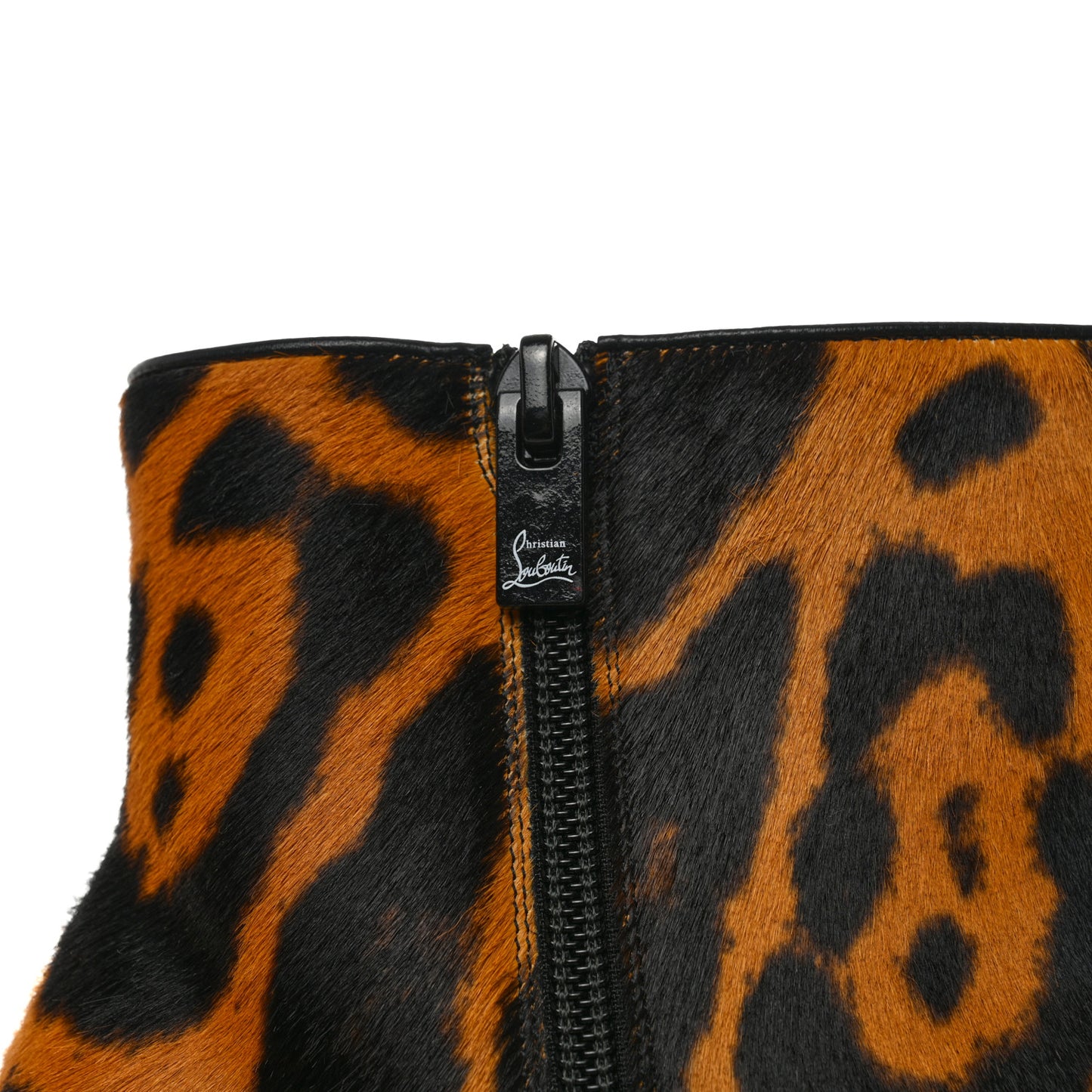 Pony Hair Leopard Print So Kate Booty 85 Ankle Boots 39.5