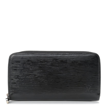 Louis Vuitton Epi Electric Zippy Organizer Wallet Black 1 of 11