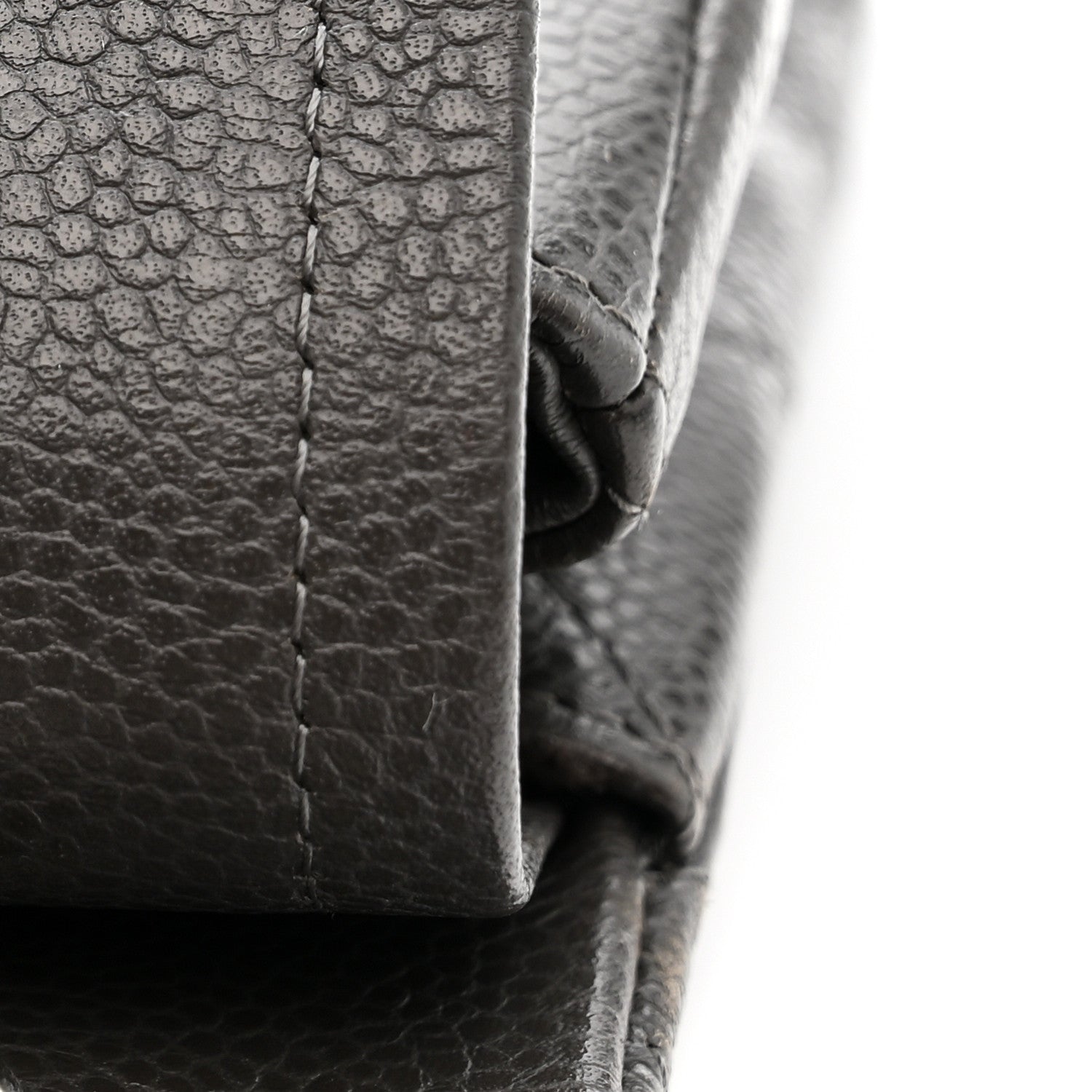 Chanel Caviar Quilted Jumbo Double Flap Grey 11 of 15