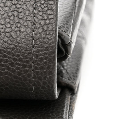 Chanel Caviar Quilted Jumbo Double Flap Grey 11 of 15