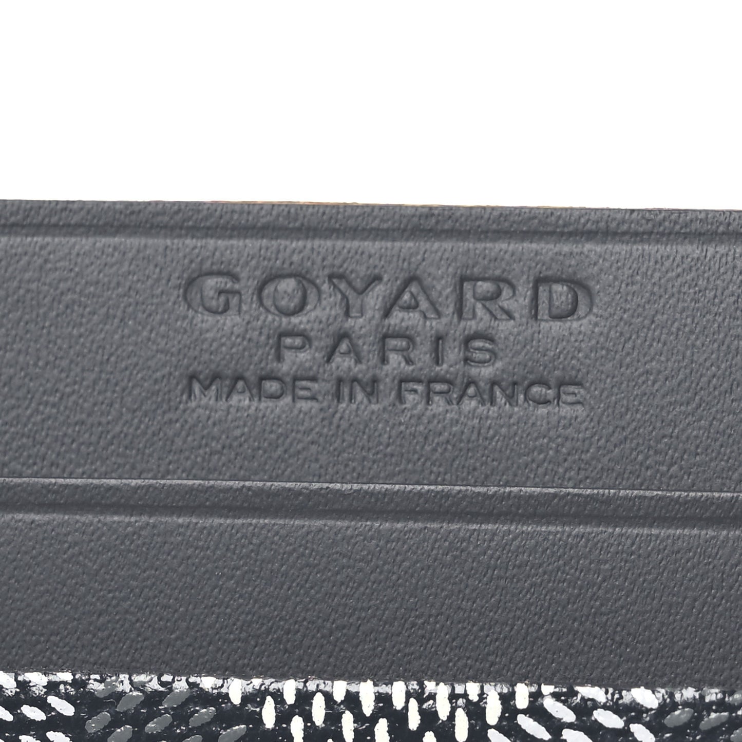 Goyardine Saint Sulpice Card Holder Grey