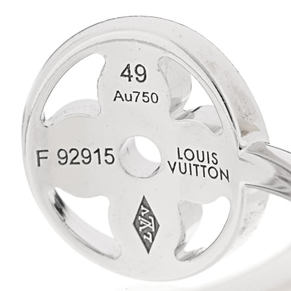 Louis Vuitton 18K Yellow Pink White Gold Diamond Idylle Blossom Ring 3 Set 49 4.75 4 of 5