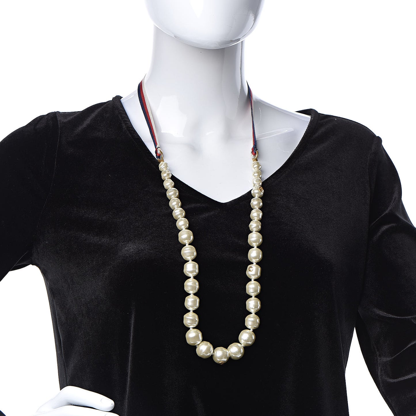 Pearl GG Sylvie Necklace