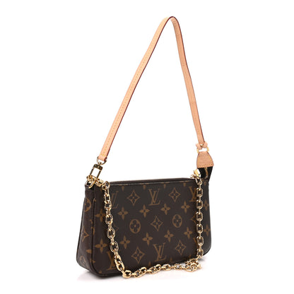 Louis Vuitton Monogram Chain Pochette Accessories 2 of 8