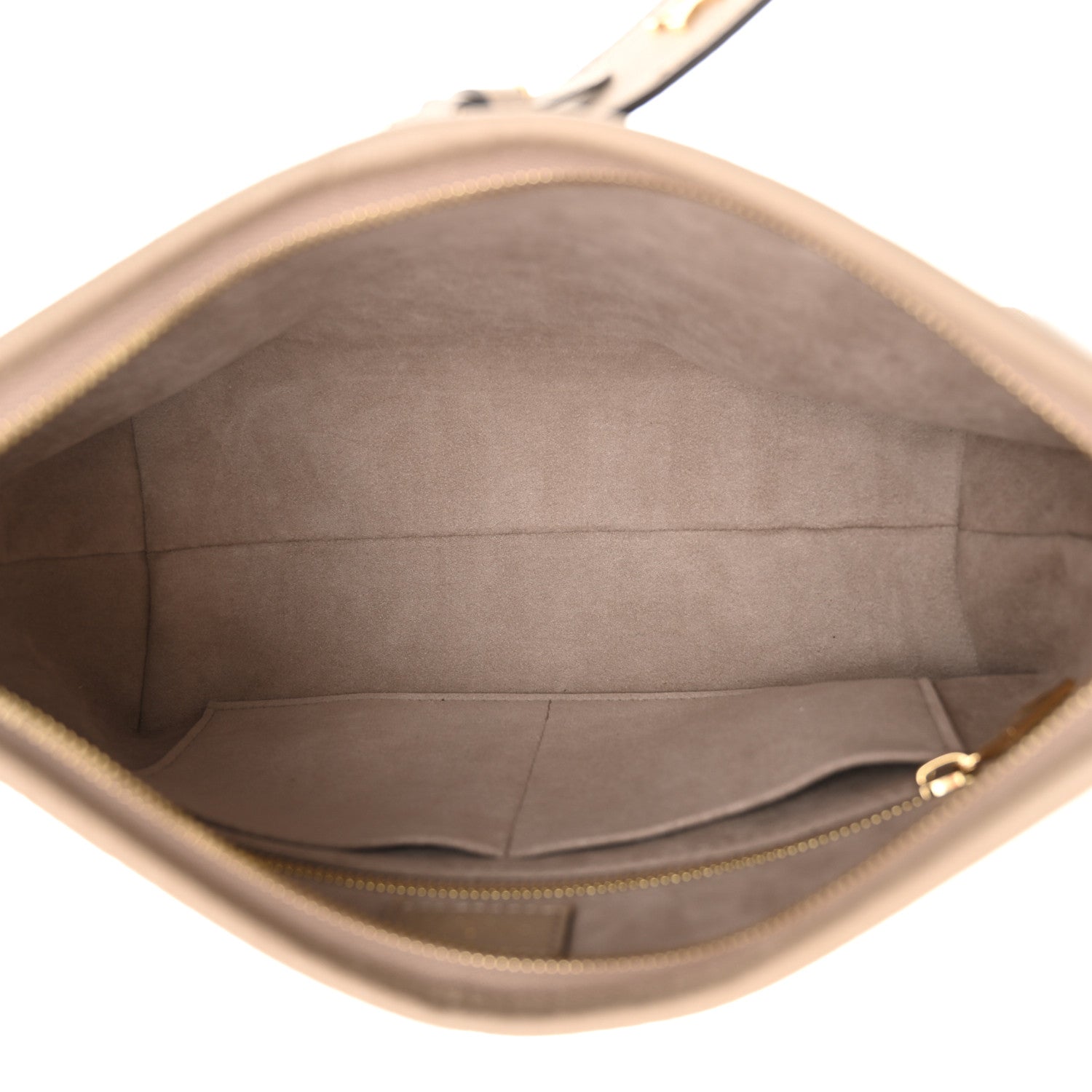 Louis Vuitton Empreinte Monogram Giant CarryAll PM Tourterelle Creme 6 of 11
