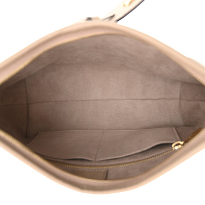 Louis Vuitton Empreinte Monogram Giant CarryAll PM Tourterelle Creme 6 of 11