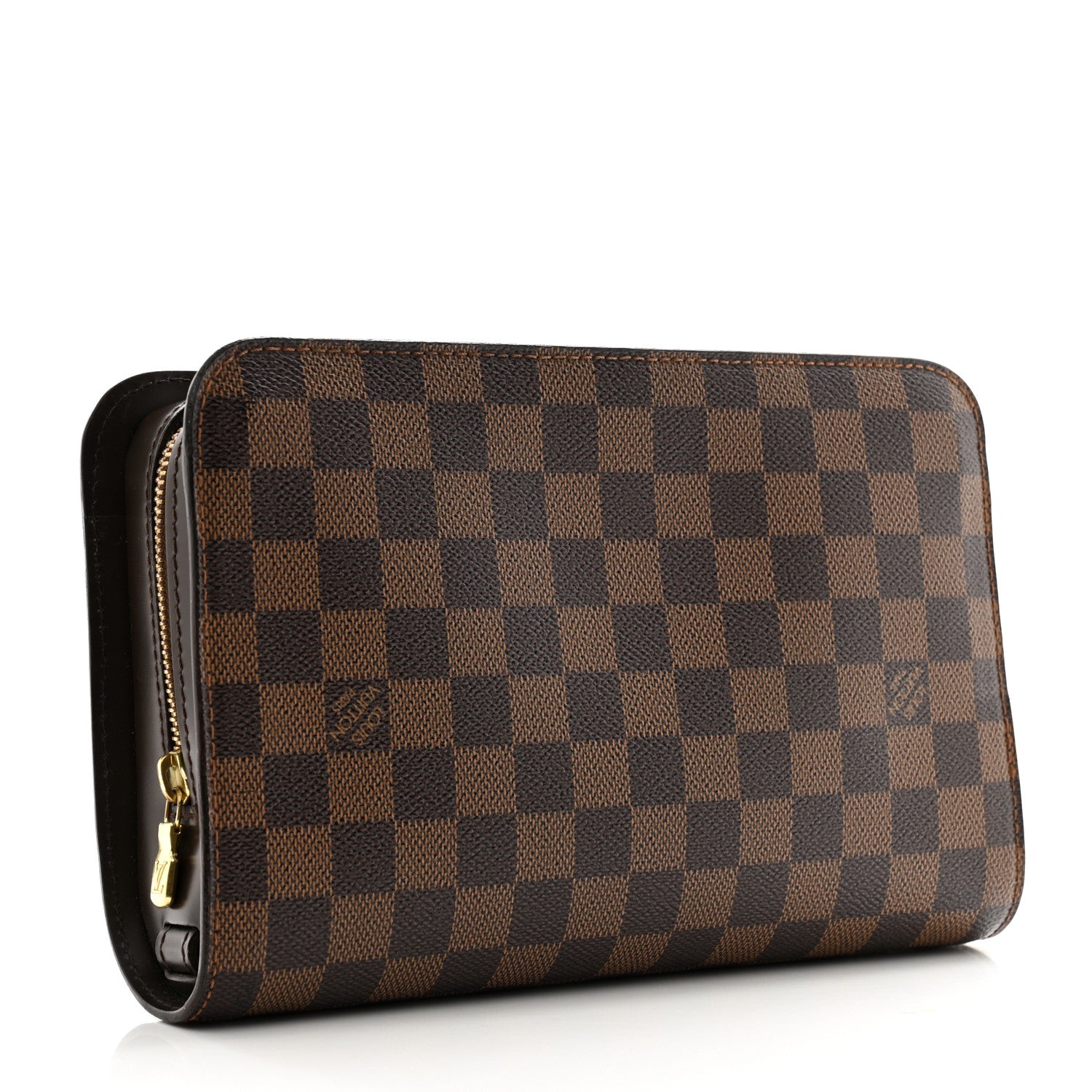 Louis Vuitton Damier Ebene Pochette Saint Louis Clutch 3 of 12
