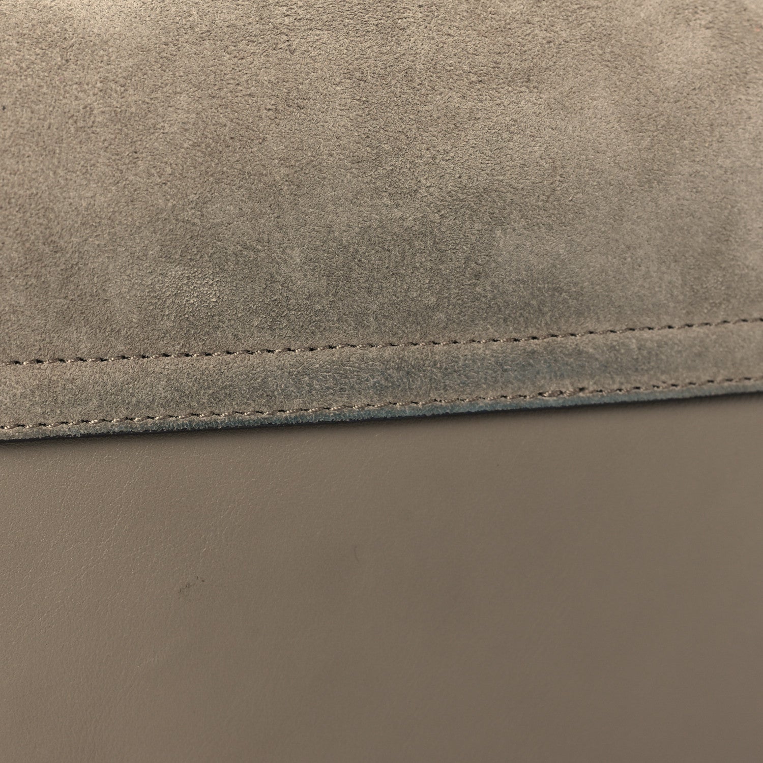 Chloe Suede Calfskin Small Faye Shoulder Bag Motty Grey 10 of 11