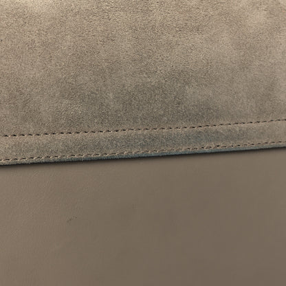 Chloe Suede Calfskin Small Faye Shoulder Bag Motty Grey 10 of 11
